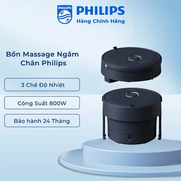Bồn Ngâm Chân Massage PHILIPS 6501[BH 24T] Massage con lăn ngâm chân thư giãn, công suất 800W