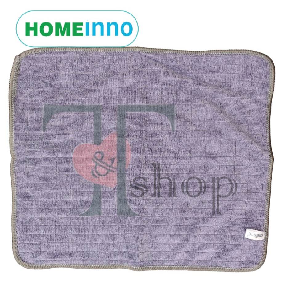 [HỎA TỐC](MÀU MỚI) Combo 3 Khăn Lau Microfiber Homeinno Siêu Sạch 30x35cm