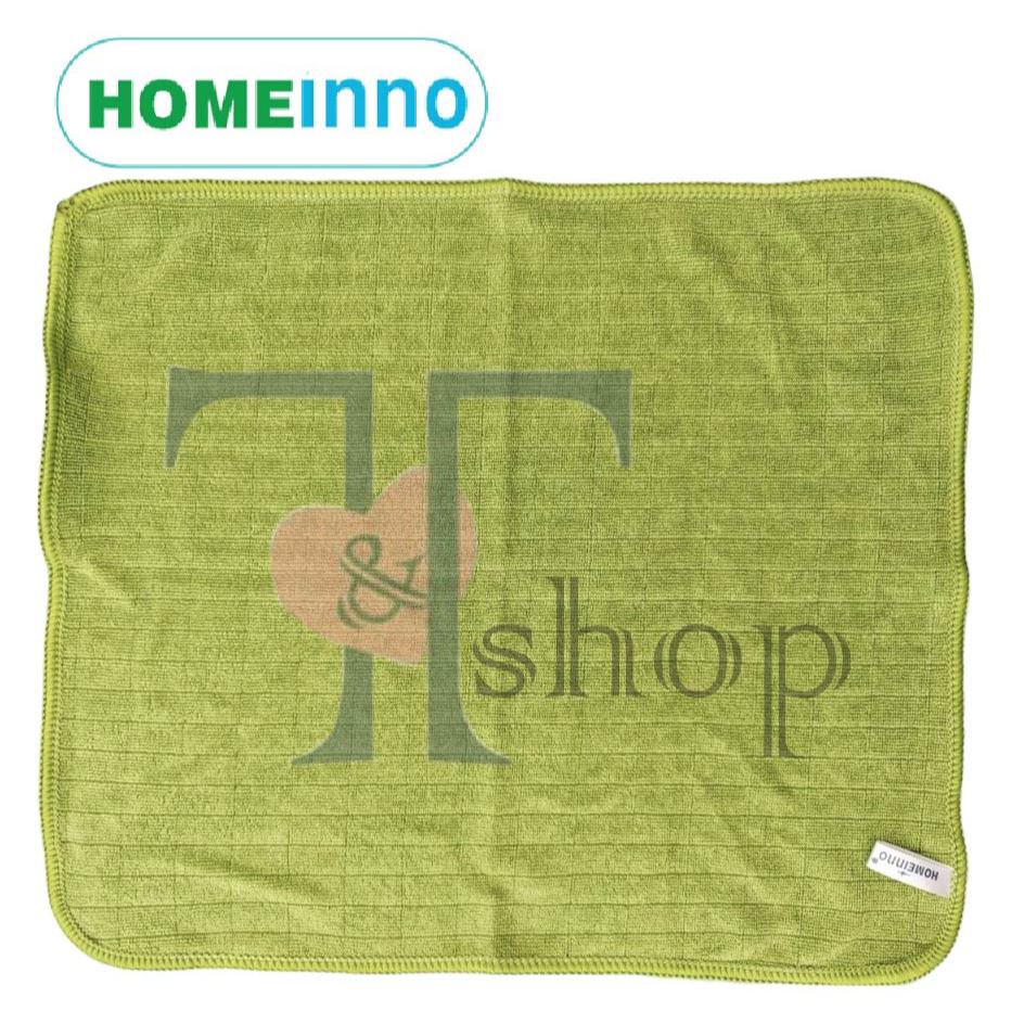 [HỎA TỐC](MÀU MỚI) Combo 3 Khăn Lau Microfiber Homeinno Siêu Sạch 30x35cm