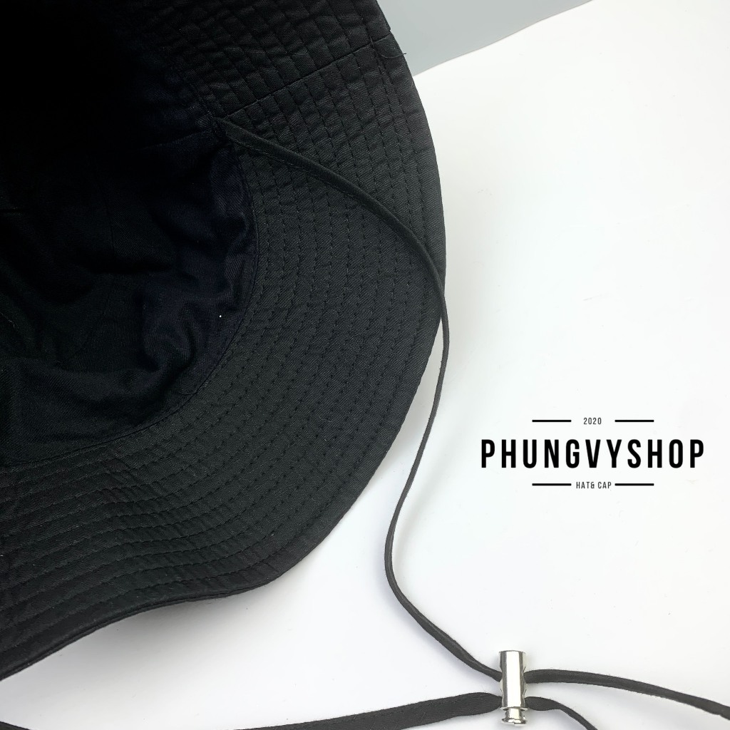 Mũ bucket tai bèo vành unisex nam nữ phungvyshop nón BO lớn / LA BU. DÂY CỘT DÀI /