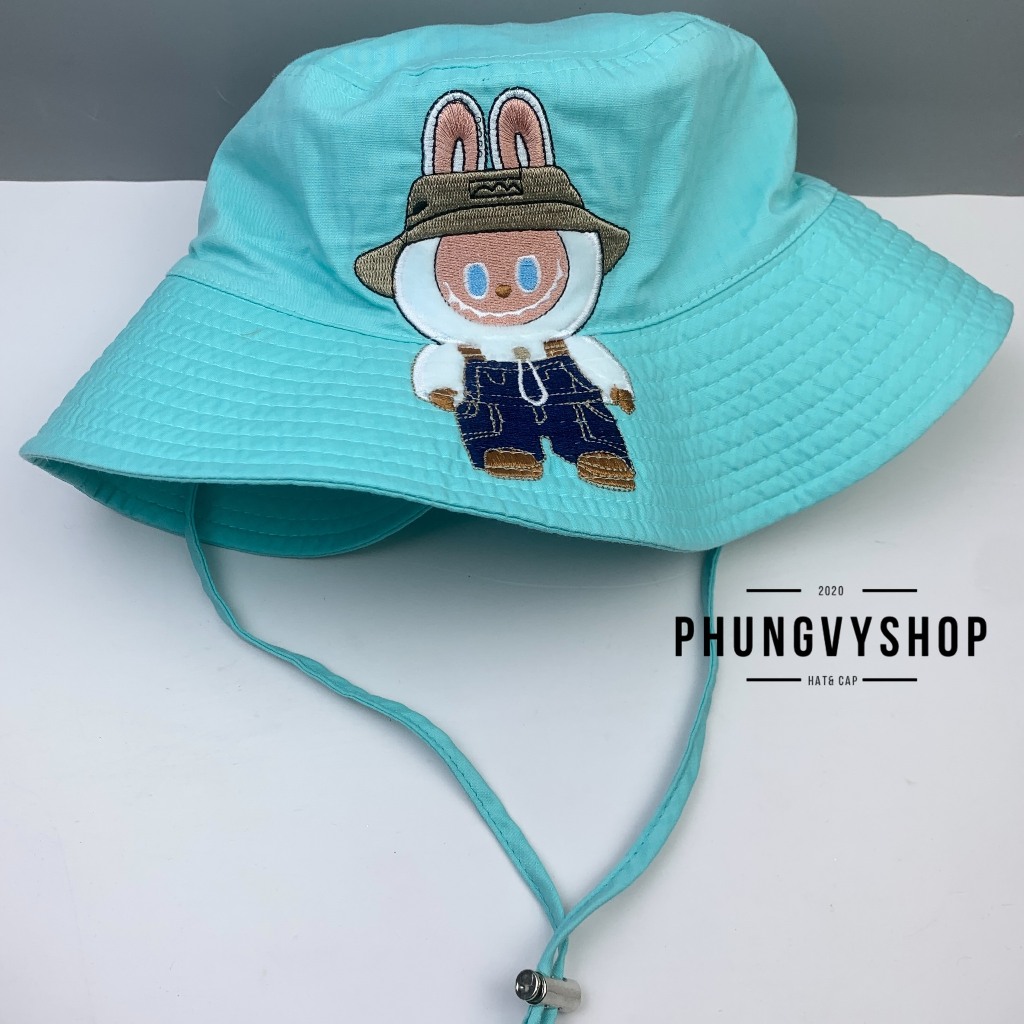 Mũ bucket tai bèo vành unisex nam nữ phungvyshop nón BO lớn / LA BU. DÂY CỘT DÀI /