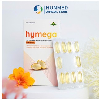 Viên uống Hymega bổ sung DHA hàm lượng cao tinh khiết, EPA, vitamin E hộp 30 viên