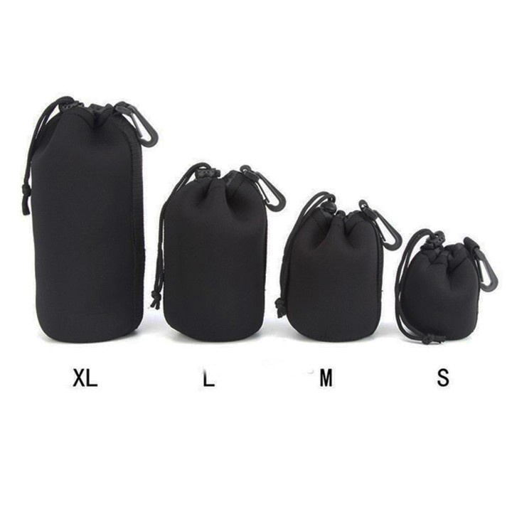 Túi đựng lens, túi chống sốc Bảo vệ ống kính lens máy ảnh