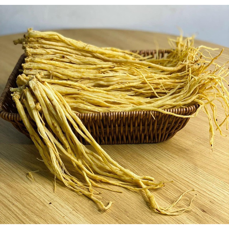 Đẳng sâm 200g( hàng loại 1, sợi to, vàng, thơm) đảng sâm làm trà, sắc nước, bồi bổ sức khỏe