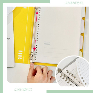 SỔ CÒNG SẮT BINDER CAMP A5/B5 BASIC 4 MÀU giấy kẻ ngang 4 BÌA + 112 TRANG_Joy office