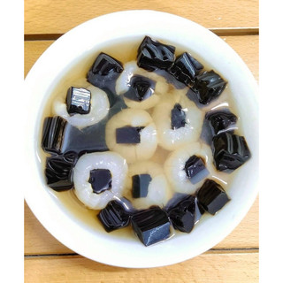 Combo 3 gói Thạch đen sương sáo Đức Quý -Lạng Sơn gói 100g Topping đồ ăn vặt