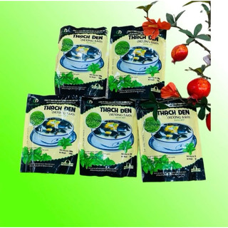 [Combo 5gói] Thạch đen sương sáo Đức Quý -Lạng Sơn gói 100g Topping đồ ăn vặt