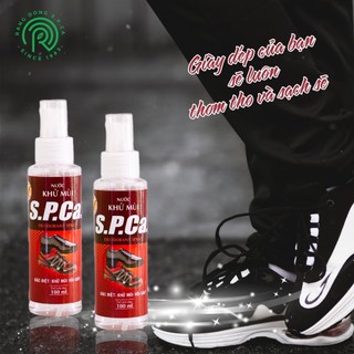 Xịt khử mùi giày S.P.Ca 100ml khử mùi đa năng giày vớ, nón bảo hiểm, xe ô tô  - SPCa000027