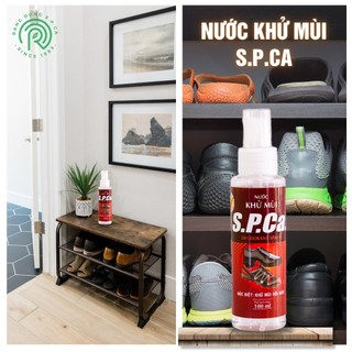 Xịt khử mùi giày S.P.Ca 100ml khử mùi đa năng giày vớ, nón bảo hiểm, xe ô tô  - SPCa000027