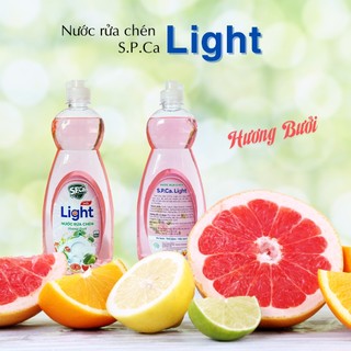Nước rửa chén S.P.Ca Light 750ml đậm đặc khử mùi tanh - SPCa000033