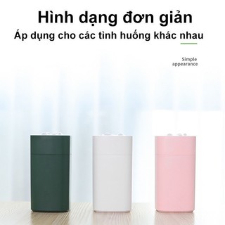 Máy Phun Sương Tạo Ẩm & Khuếch Tán Tinh Dầu Mini 300ml – Thư Giãn, Dưỡng Ẩm, Không Gây Ồn