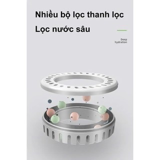Máy Phun Sương Tạo Ẩm & Khuếch Tán Tinh Dầu Mini 300ml – Thư Giãn, Dưỡng Ẩm, Không Gây Ồn
