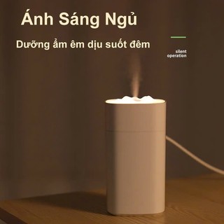 Máy Phun Sương Tạo Ẩm & Khuếch Tán Tinh Dầu Mini 300ml – Thư Giãn, Dưỡng Ẩm, Không Gây Ồn