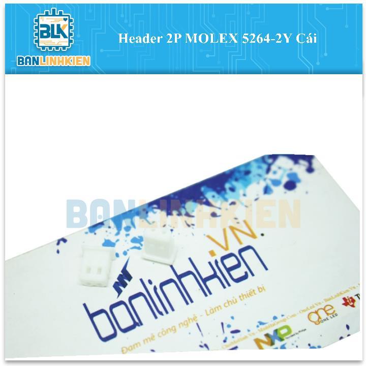 Lõi Header, Header MOLEX 5264 Các Loại 2P 3P 4P Đực Cái | Shopee Việt Nam