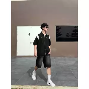 Áo sơ mi unisex cotton xuân hè South City Racing Shirt