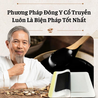 Hộp 10 Miếng Cao Đen Hết Đau Nhức Mỏi Xương Khớp Nhanh Chóng Thảo Dược Cổ Truyền