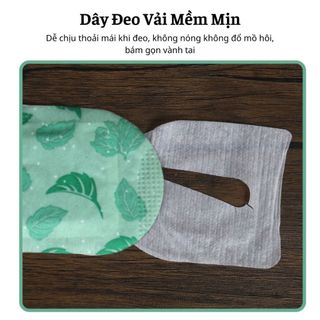 Mặt Nạ Xông Hơi Mắt Lá Ngải Hoa Oải Hương Làm Dịu Hết Nhức Mỏi Mờ Thâm Và Nhăn Thư Giãn Mắt Sau 1 Ngày