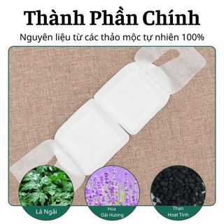 Mặt Nạ Xông Hơi Mắt Lá Ngải Hoa Oải Hương Làm Dịu Hết Nhức Mỏi Mờ Thâm Và Nhăn Thư Giãn Mắt Sau 1 Ngày