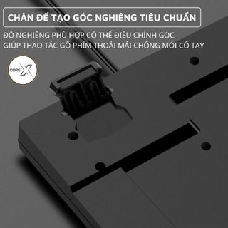 Bàn Phím Gaming K-Snake4 Led 7 Màu Cực Chất, Gõ Êm, Full Size 104 Phím Tương Thích Với Mọi Dòng Máy Tính, Laptop, PC