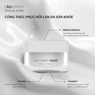 Kem Dưỡng Phục Hồi Da, Chống Lão Hóa Ekseption Ice Cream Repair 50ml