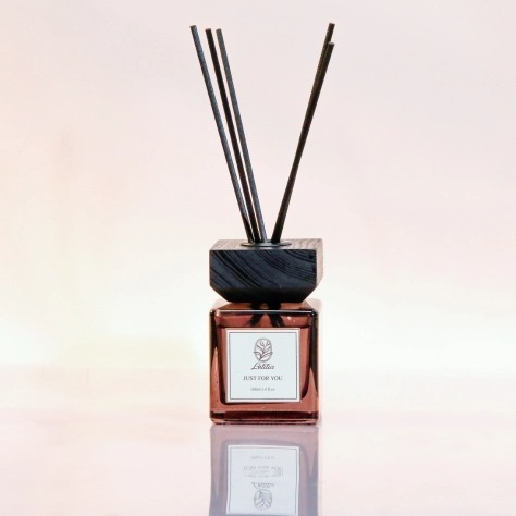 Tinh Dầu Khuếch Tán 3 Tầng Hương Cao Cấp Cắm Que Thơm Phòng Letitia Hương Just For You Size 100ml