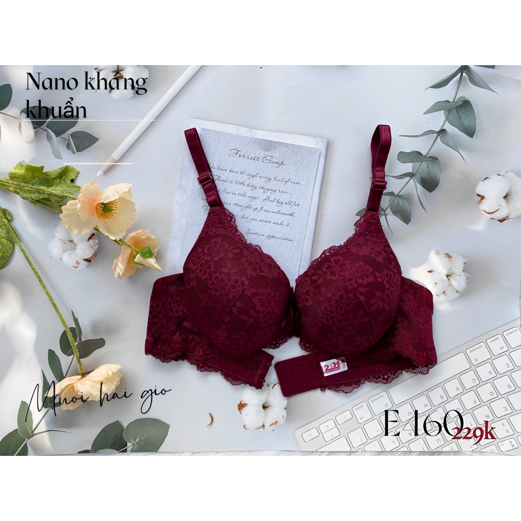 Áo lót không gọng , áo ngực nâng , áo lót nâng không gọng , Áo Ngực Nữ Không Gọng ,E460 - Thương Hiệu 12H