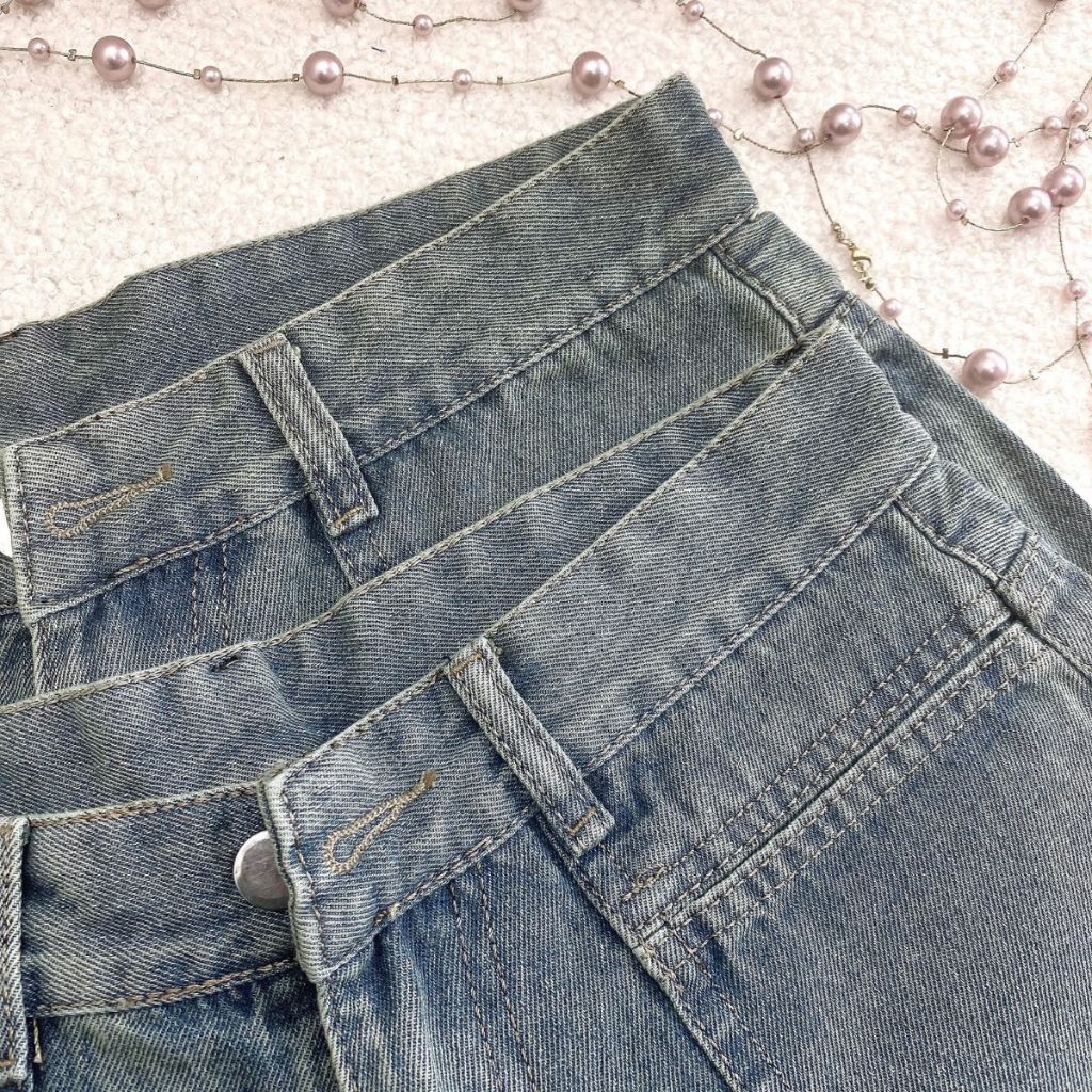 Quần Đùi Jean Nữ Bigsize ,Quần Short Big Size Vải Mềm Mịn Lưng Cao Lên Phom Tôn Dáng Q512