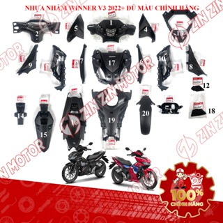 Dàn Áo Nhựa Nhám Winner X V3 2022 2023 Chính Hãng
