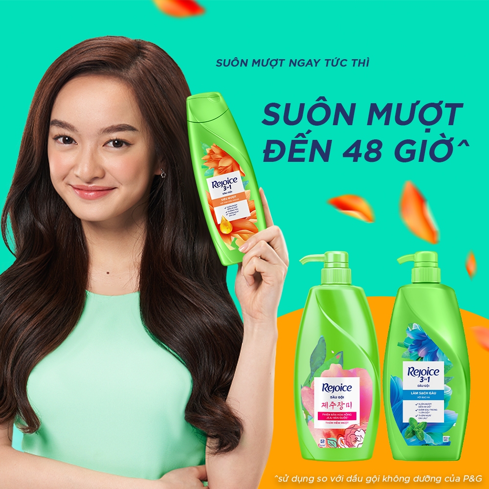 Ảnh Dầu Gội REJOICE Siêu Mượt - Chai 1200ML 4