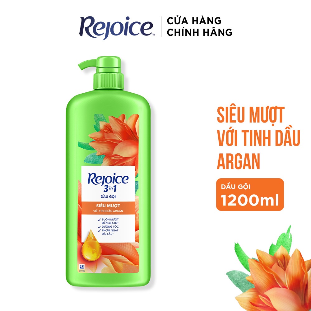 Ảnh Dầu Gội REJOICE Siêu Mượt - Chai 1200ML 3