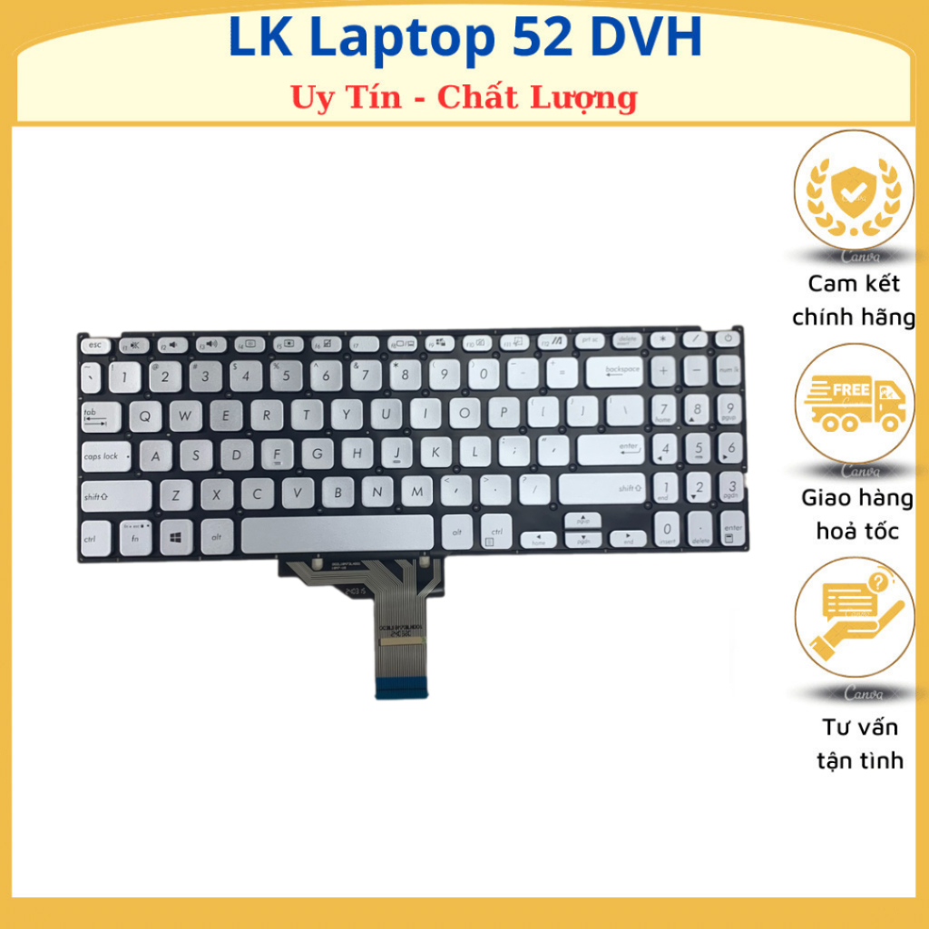 Bàn Phím Asus X509 VivoBook X509 X509FA X509F X509FJ X509UA X509MA X509JA F509 F509JP F509MA F509UB