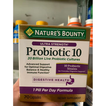 MEN TIÊU HÓA VI SINH HỖ TRỢ HỆ TIÊU HÓA VÀ ĐƯỜNG RUỘT PROBIOTIC 10