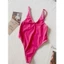 SX974 Đồ ngủ sexy - Bodysuit trơn 2 dây hở lưng quyến rũ - Kellywang