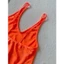 SX974 Đồ ngủ sexy - Bodysuit trơn 2 dây hở lưng quyến rũ - Kellywang