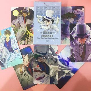 Card Kaito Kid Anime Conan Hộp Lomo Hologram Bo Góc 50-55 Tấm Timo QT68