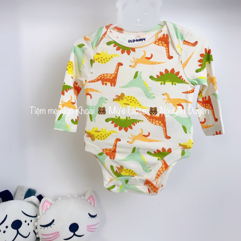[MD137] Size 0-3M OLD.N.V Body chip dài tay xuất xịn cho bé yêu