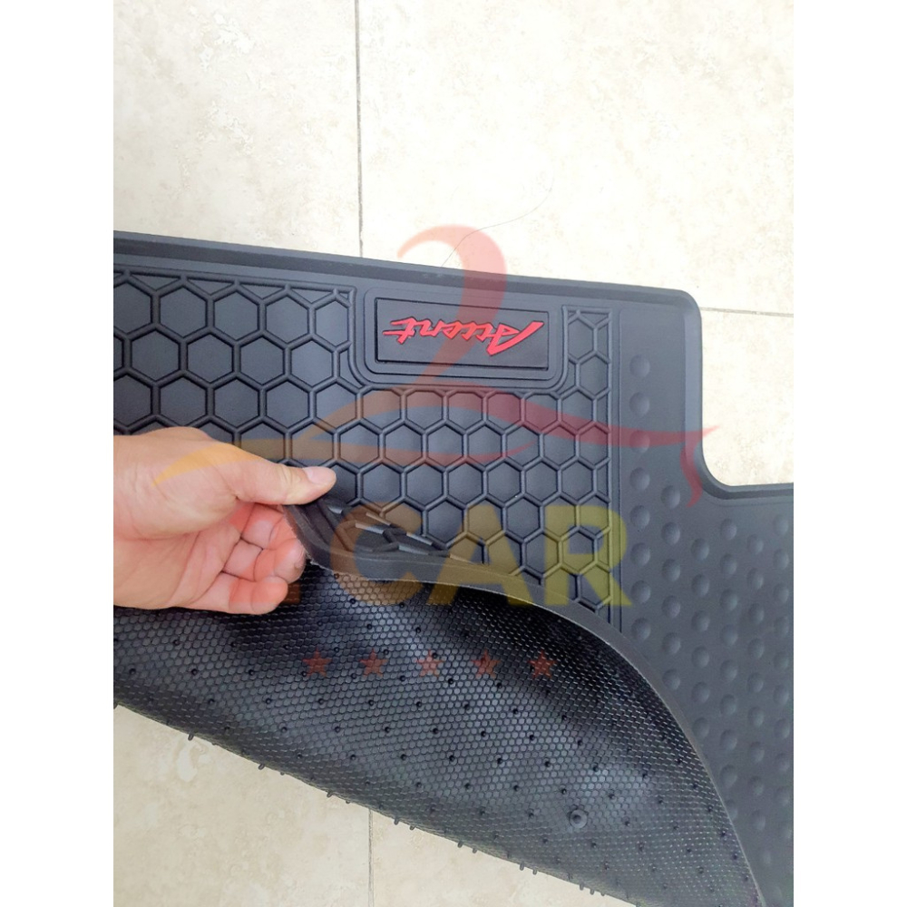 Thảm sàn, lót sàn cao su đúc xe Hyundai Accent 2018 - 2024, 2025, 2026 Hàng không mùi, không thấm nước, dễ vệ sinh