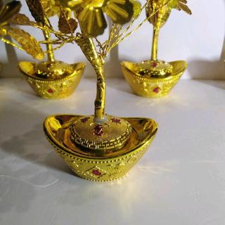 Cây Vàng Ngọc  - Sản Phẩm Trang Trí ngày tết Với Chất Liệu Nhựa Xi Vàng Decor Phòng Trang Trí Nhà