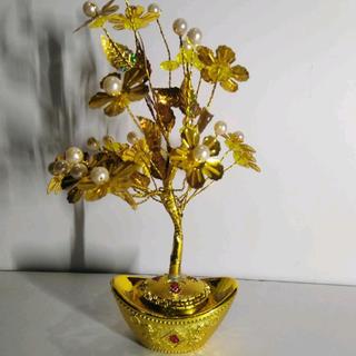 Cây Vàng Ngọc  - Sản Phẩm Trang Trí ngày tết Với Chất Liệu Nhựa Xi Vàng Decor Phòng Trang Trí Nhà