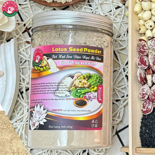 Bột Hạt Sen - Đậu Ngự Mè Đen Không Đường Senfarm