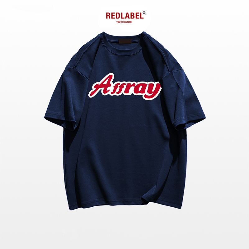 Áo Thun Nam Nữ In Họa Tiết  AFFRAY Tshirt, Áo Phông RedLabel Tay Lỡ Chất Vải Cotton 250gsm Form Oversize TS5