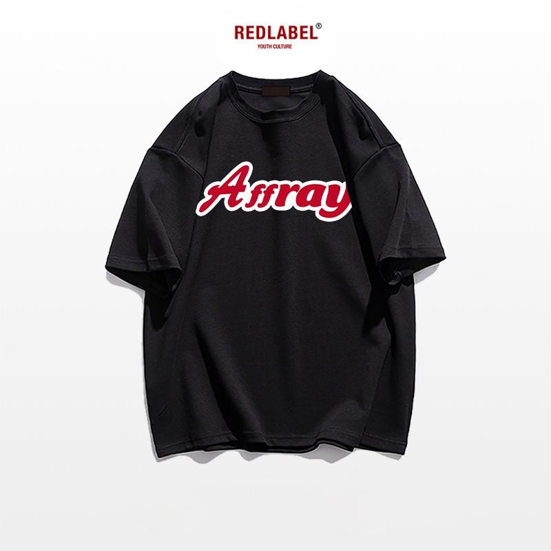 Áo Thun Nam Nữ In Họa Tiết  AFFRAY Tshirt, Áo Phông RedLabel Tay Lỡ Chất Vải Cotton 250gsm Form Oversize TS5