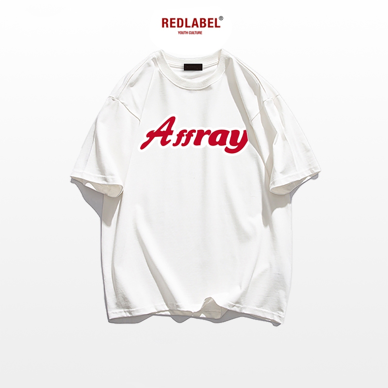 Áo Thun Nam Nữ In Họa Tiết  AFFRAY Tshirt, Áo Phông RedLabel Tay Lỡ Chất Vải Cotton 250gsm Form Oversize TS5