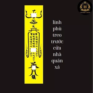 ljnh phù treo trước cửa nhà quán xá xua đuổi t.à m.a ljnh thiêng