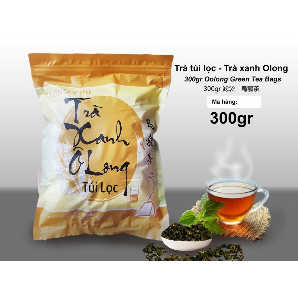 Trà Túi Lọc Long Phú Gói 300g – Nhiều Vị, Đậm Đà, Lưu Hương Lâu, Nguyên Liệu Pha Trà Sữa & Trái Cây