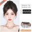 Tóc mái che hói chữ M tàng hình 100% tóc thật, mái bay phủ hói dệt thủ công không lộ viền Hàn Quốc