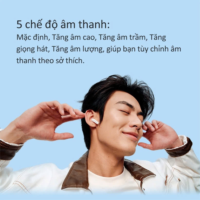 Ảnh Tai Nghe Không Dây Xiaomi Redmi Buds 6 Active - Chống ồn ENC - Bản Quốc Tế - Bảo hành 6 tháng 4