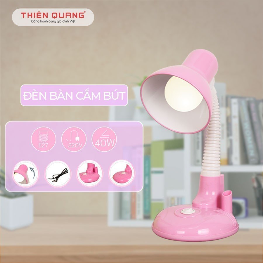 Đèn bàn chống cận cắm bút đa năng