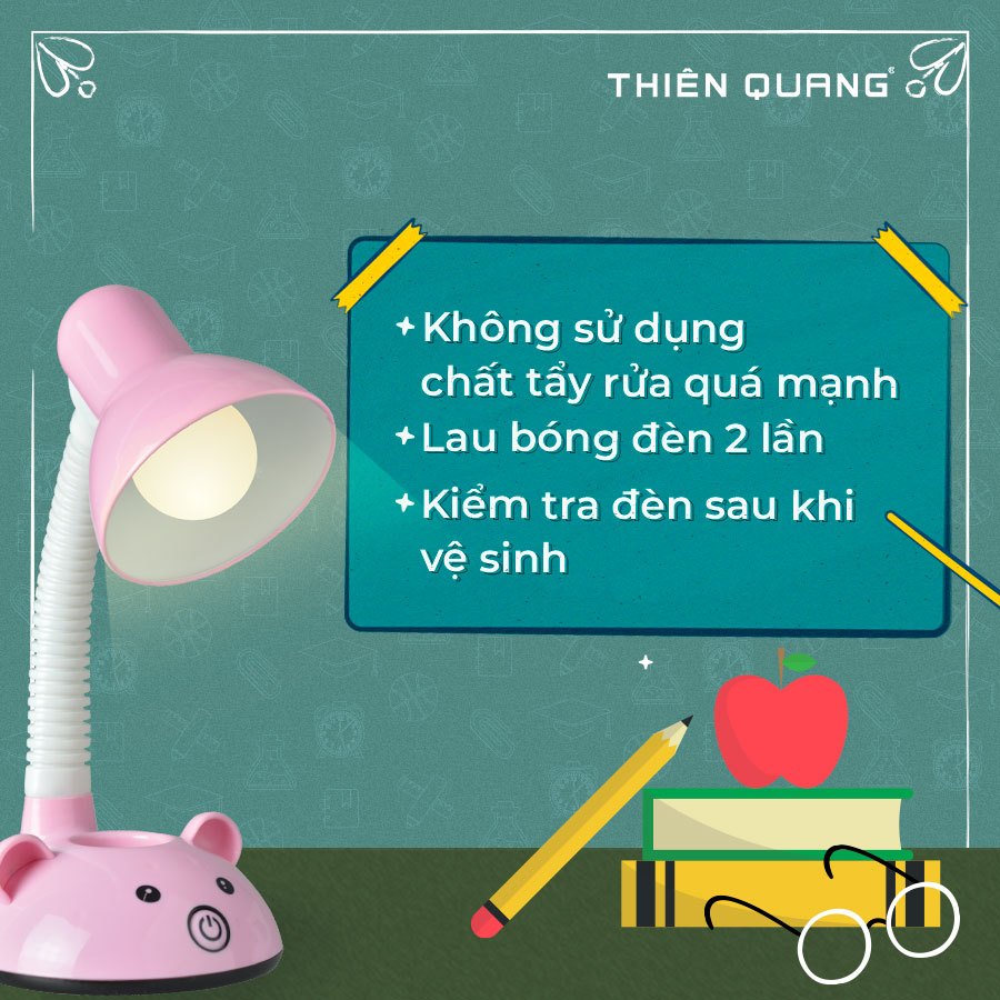 Đèn bàn chống cận hình gấu dễ thương dành cho học sinh TQ-985
