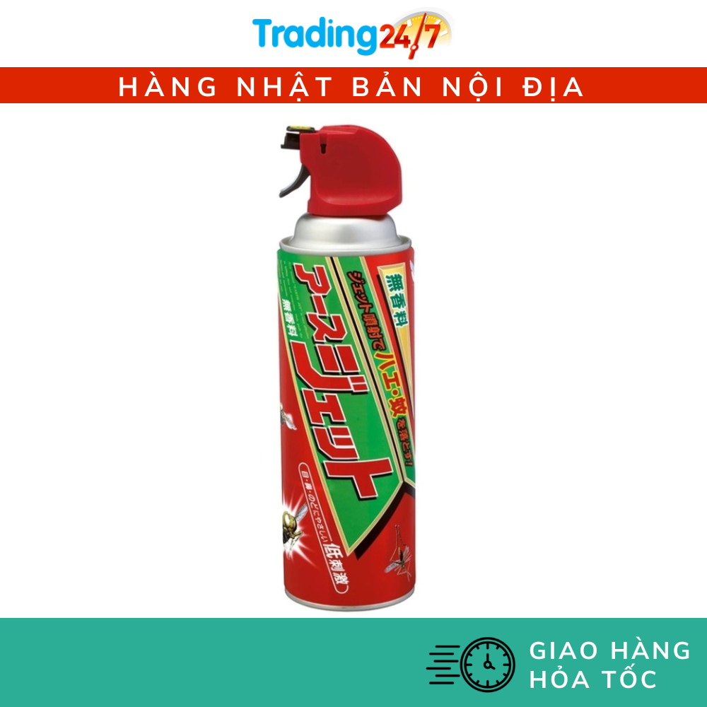 [ Hỏa Tốc HCM ] Chai xịt diệt gián, diệt côn trùng không mùi EARTH JET ...